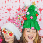 Holly Jolly Christmas Tree Hat by Packed Party at Confetti Gift and Party Tuscaloosa Alabama