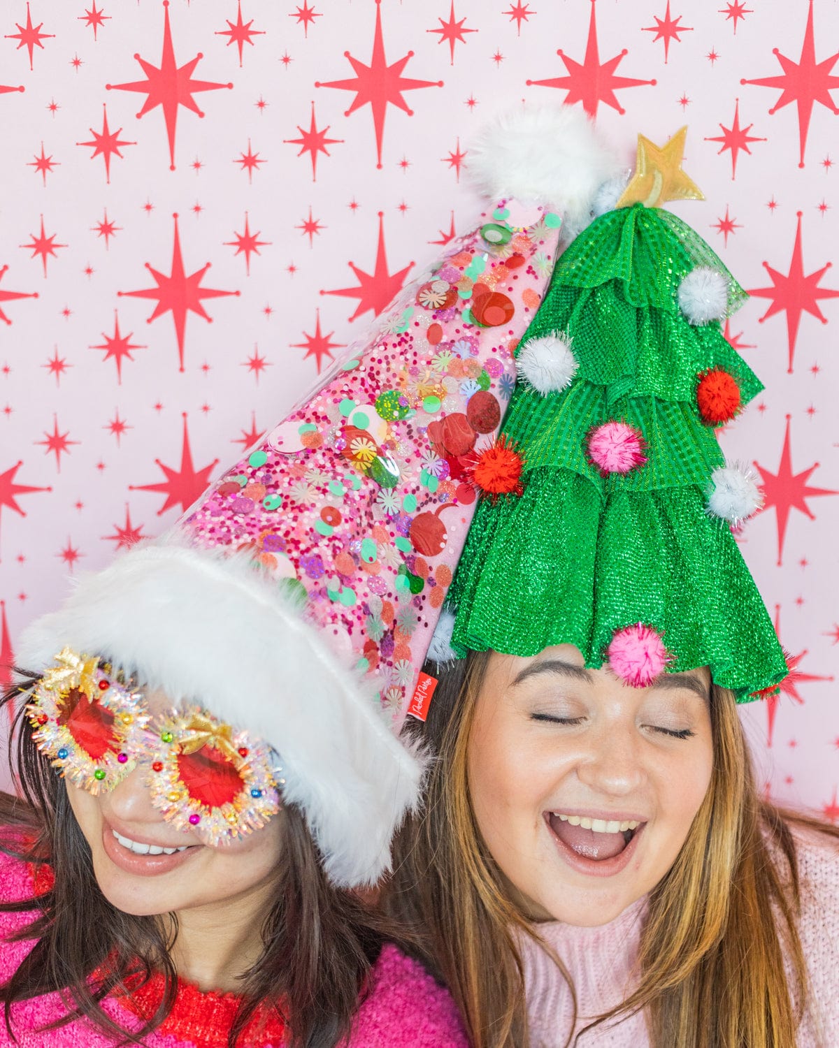 Holly Jolly Christmas Tree Hat by Packed Party at Confetti Gift and Party Tuscaloosa Alabama