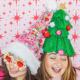 Holly Jolly Christmas Tree Hat by Packed Party at Confetti Gift and Party Tuscaloosa Alabama