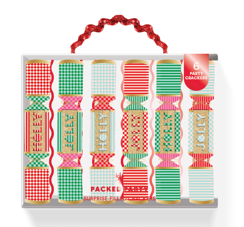 Holly Jolly Crackers by Packed Party at Confetti Gift and Party Tuscaloosa Alabama