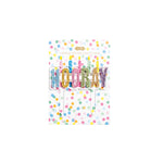 “Hooray” Candle Holder Toppers – Birthday Cake Candle Accessories by Mud Pie at Confetti Gift and Party Tuscaloosa Alabama