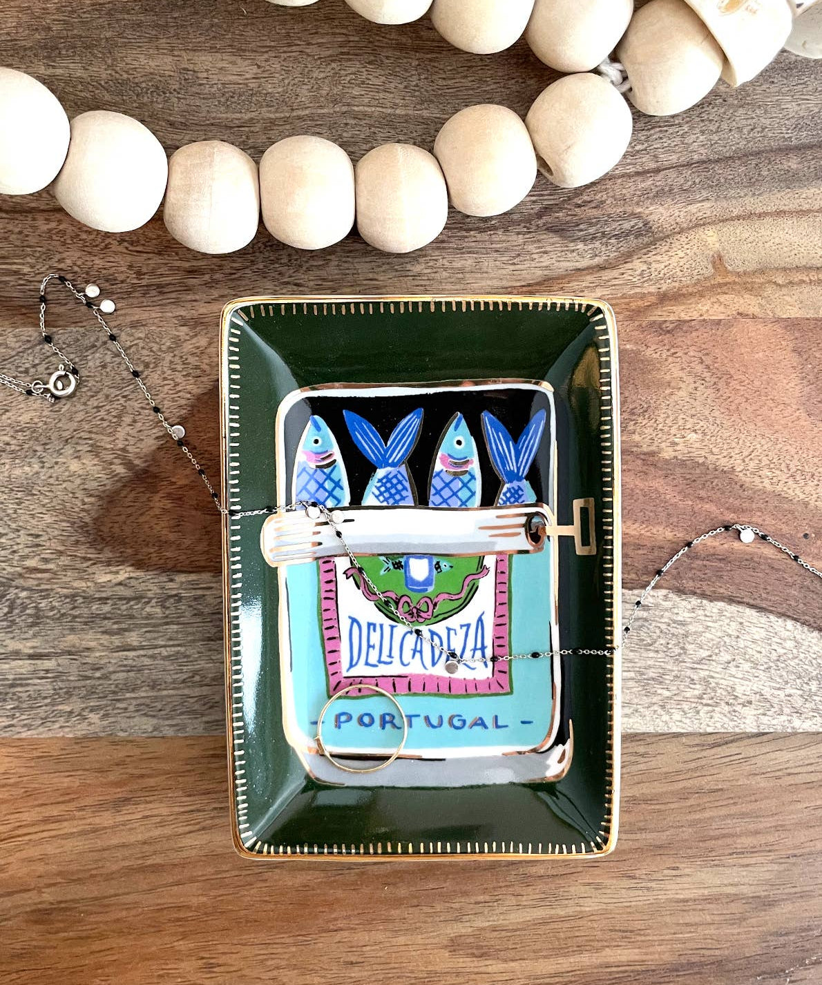 Idlewild Co. - Sardines Porcelain Trinket Dish by Idlewild Co. at Confetti Gift and Party Tuscaloosa Alabama