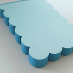 Idlewild Co. - Scalloped Shaped Notepad | Aqua + Blue Edge by Idlewild Co. at Confetti Gift and Party Tuscaloosa Alabama