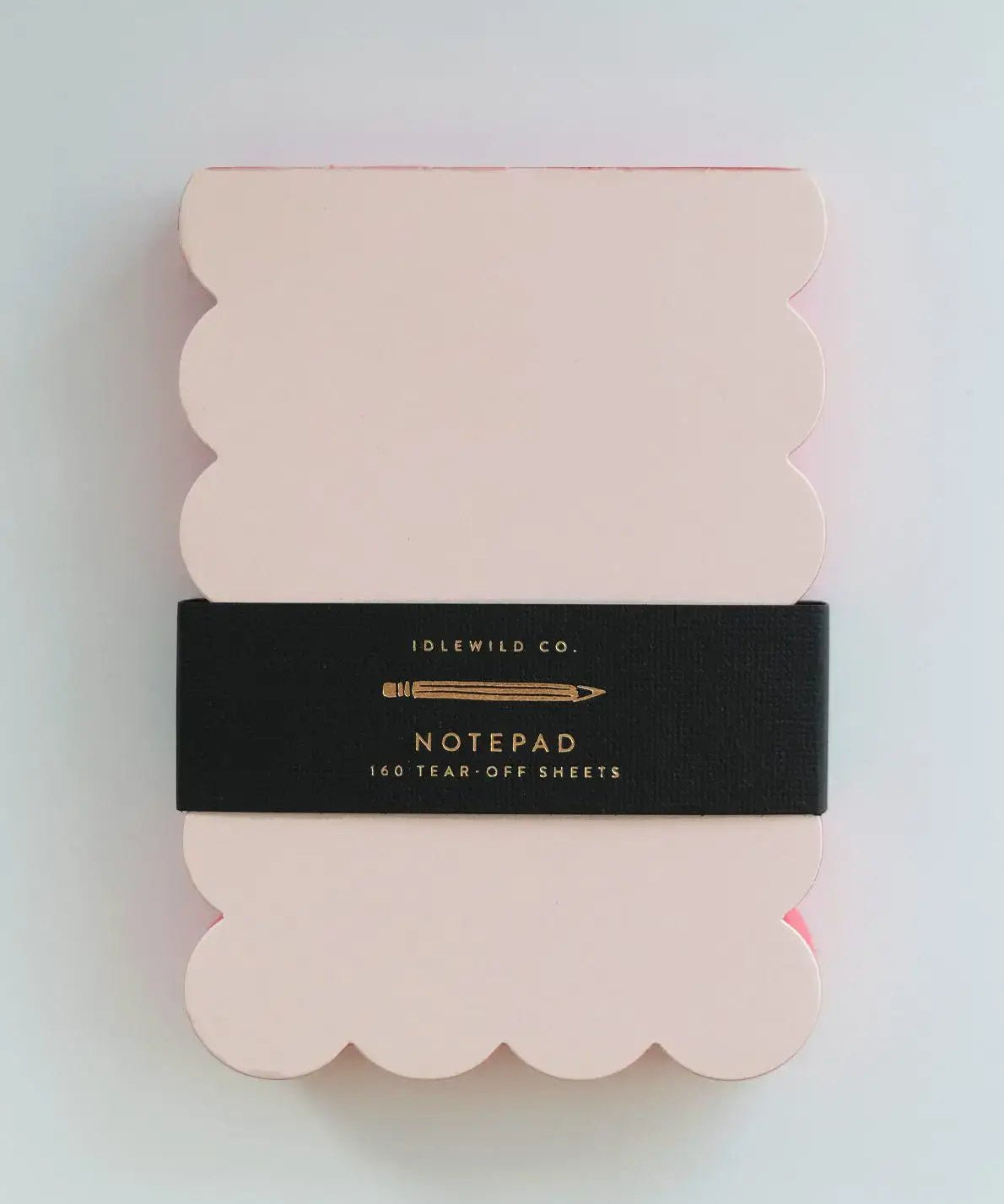 Idlewild Co. - Scalloped Shaped Notepad | Peach + Persimmon Edge by Idlewild Co. at Confetti Gift and Party Tuscaloosa Alabama