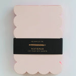 Idlewild Co. - Scalloped Shaped Notepad | Peach + Persimmon Edge by Idlewild Co. at Confetti Gift and Party Tuscaloosa Alabama