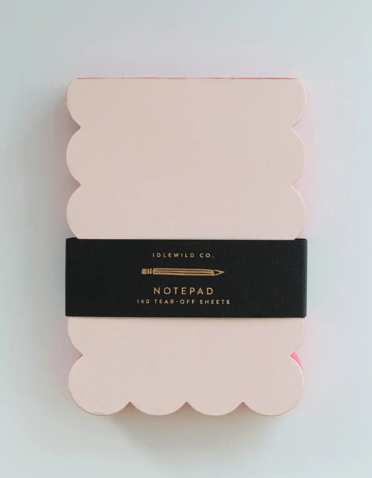 Idlewild Co. - Scalloped Shaped Notepad | Peach + Persimmon Edge by Idlewild Co. at Confetti Gift and Party Tuscaloosa Alabama