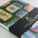 Idlewild Co. - Tinned Fish Spiral Jotter by Idlewild Co. at Confetti Gift and Party Tuscaloosa Alabama