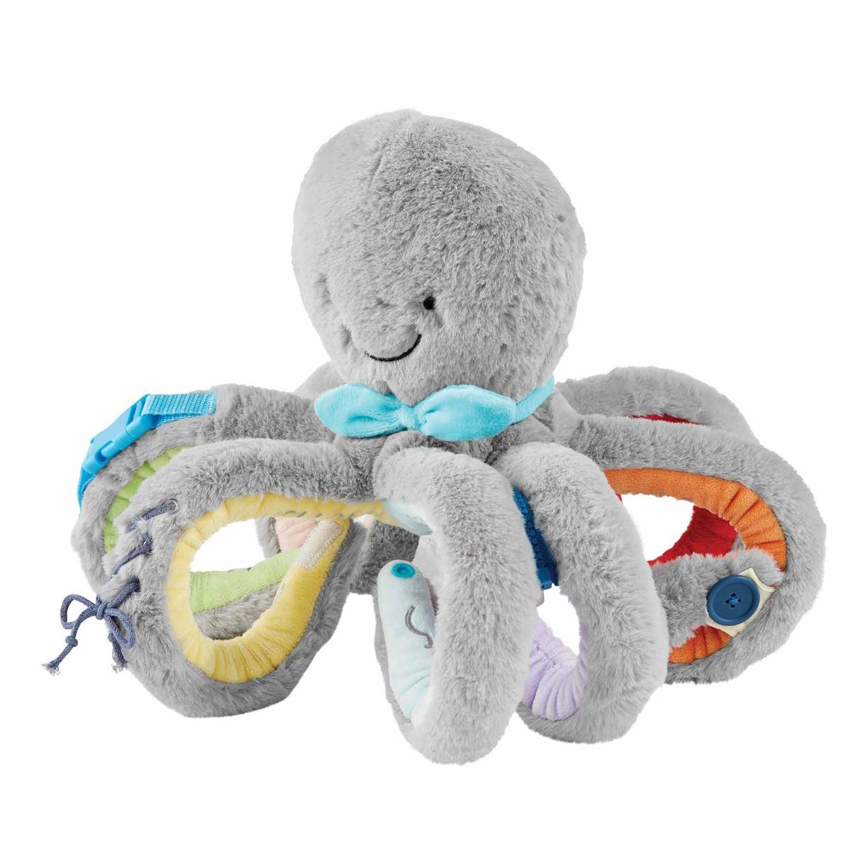 Interactive Plush Octopus Toy for Babies by Mud Pie at Confetti Gift and Party Tuscaloosa Alabama