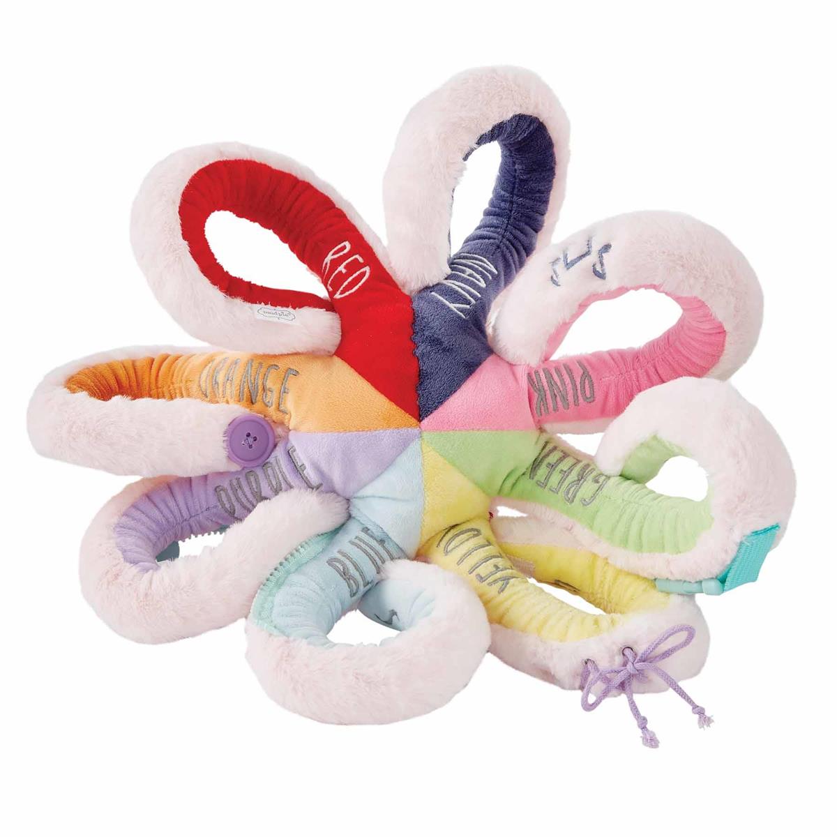 Interactive Plush Octopus Toy for Babies by Mud Pie at Confetti Gift and Party Tuscaloosa Alabama