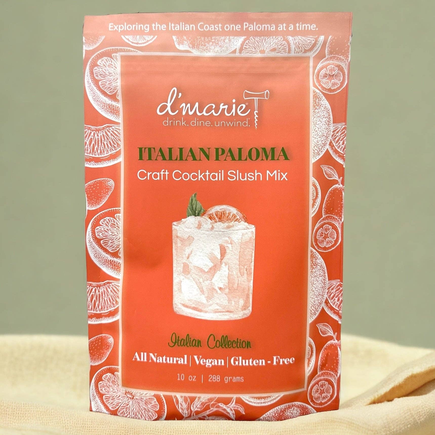 Italian Paloma Cocktail - Ready - To - Freeze Cocktail by D'Marie at Confetti Gift and Party Tuscaloosa Alabama