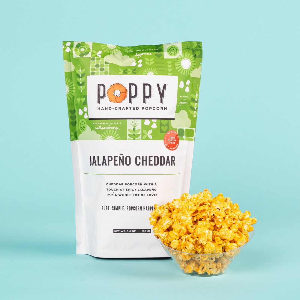 Jalapeno Cheddar Popcorn by Poppy Popcorn at Confetti Gift and Party