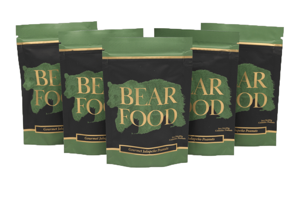 Jalapeño Gourmet Peanuts - 6.5oz Bag by Bear Food at Confetti Gift and Party Tuscaloosa Alabama