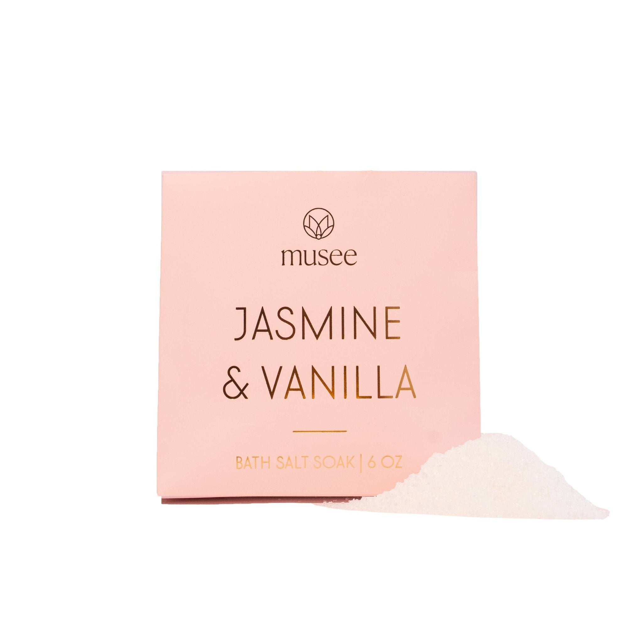 Jasmine & Vanilla Mini Bath Salt Soak by Musee Bath at Confetti Gift and Party Tuscaloosa Alabama