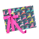 Kailo Chic - Leaping Reindeer Wrapping Paper  by Kailo Chic at Confetti Gift and Party Tuscaloosa Alabama