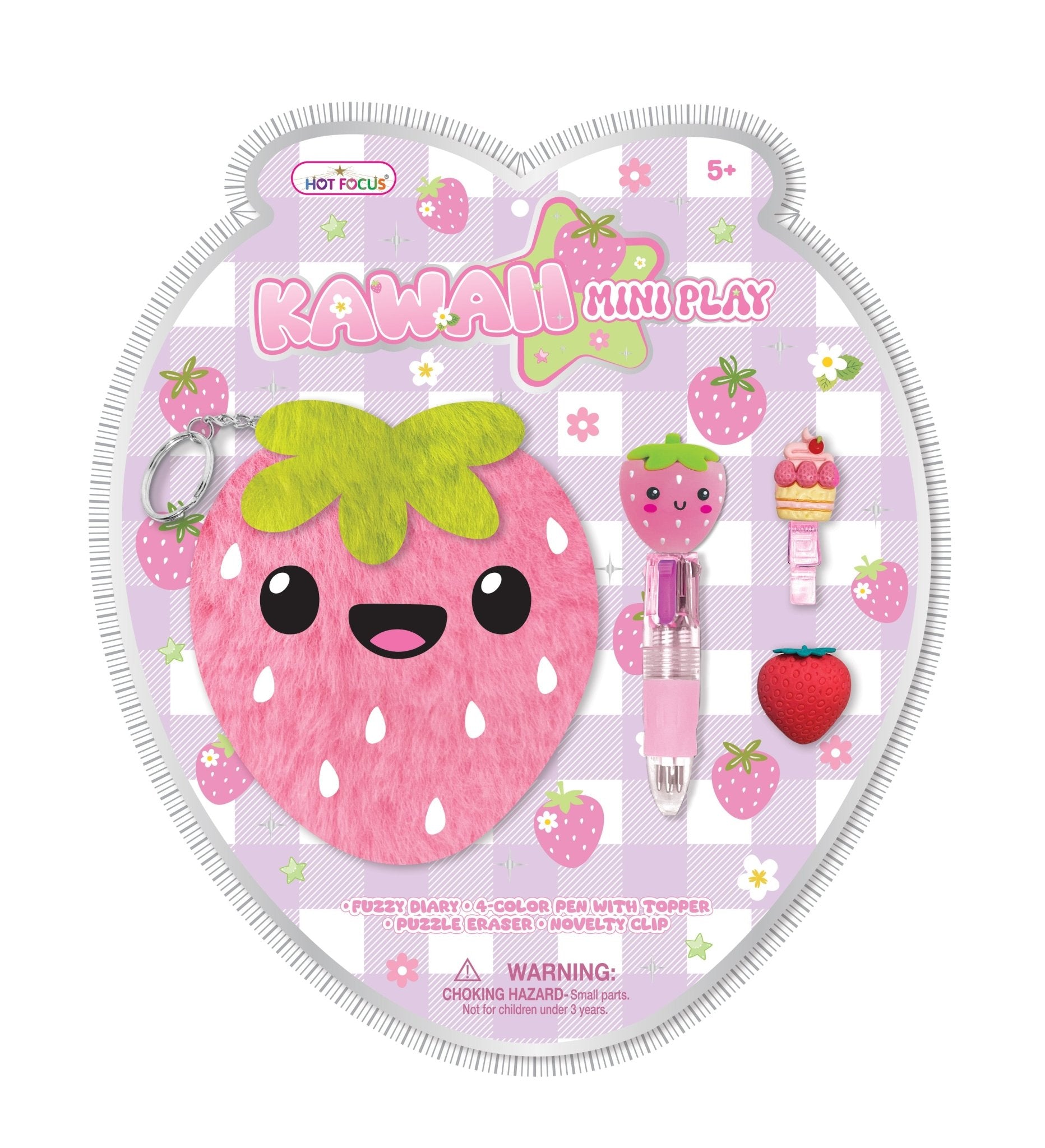 Kawaii Mini Play, Strawberry by Hot Focus, Inc. at Confetti Gift and Party Tuscaloosa Alabama