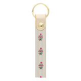 Key Fob Skinny Cottage Stripes by Mary Square at Confetti Gift and Party Tuscaloosa Alabama