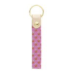 Key Fob Skinny Pink Floral Block by Mary Square at Confetti Gift and Party Tuscaloosa Alabama
