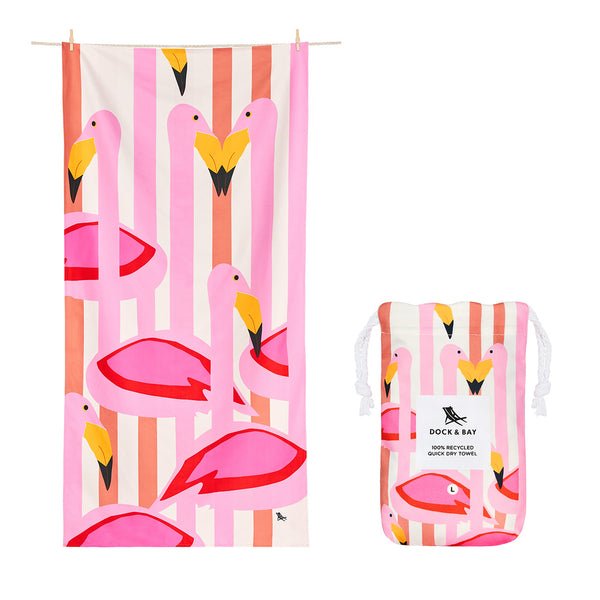 Kids Flamboyant Flamingos - medium by Dock & Bay at Confetti Gift and Party