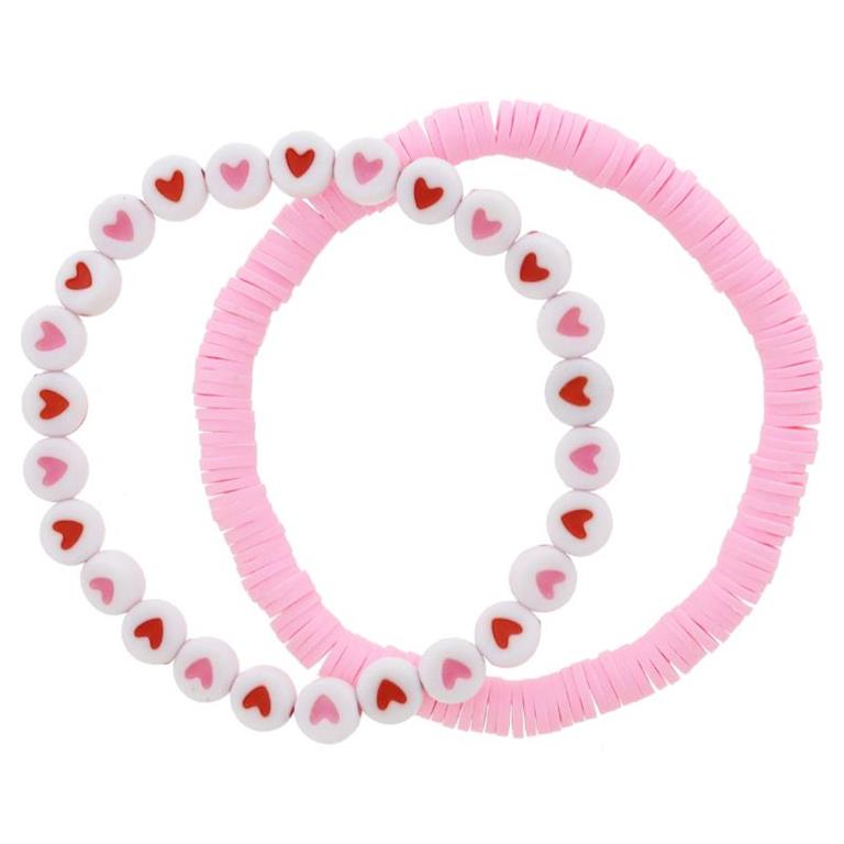 Kids Light Pink Rubber Bracelet by Jane Marie at Confetti Gift and Party