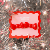 Kitsch Bow Earrings - Red by Sunshine Studios at Confetti Gift and Party Tuscaloosa Alabama
