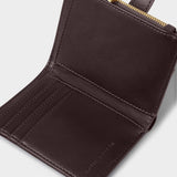 Orin Twist Lock Purse - Chocolate Leopard
