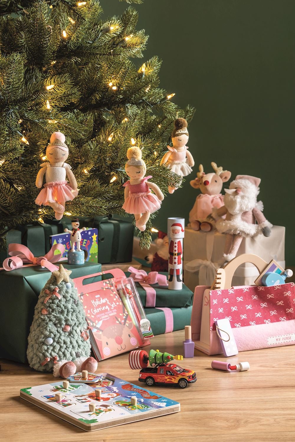 Knit Ballerina Ornament Dolls by Mud Pie at Confetti Gift and Party Tuscaloosa Alabama