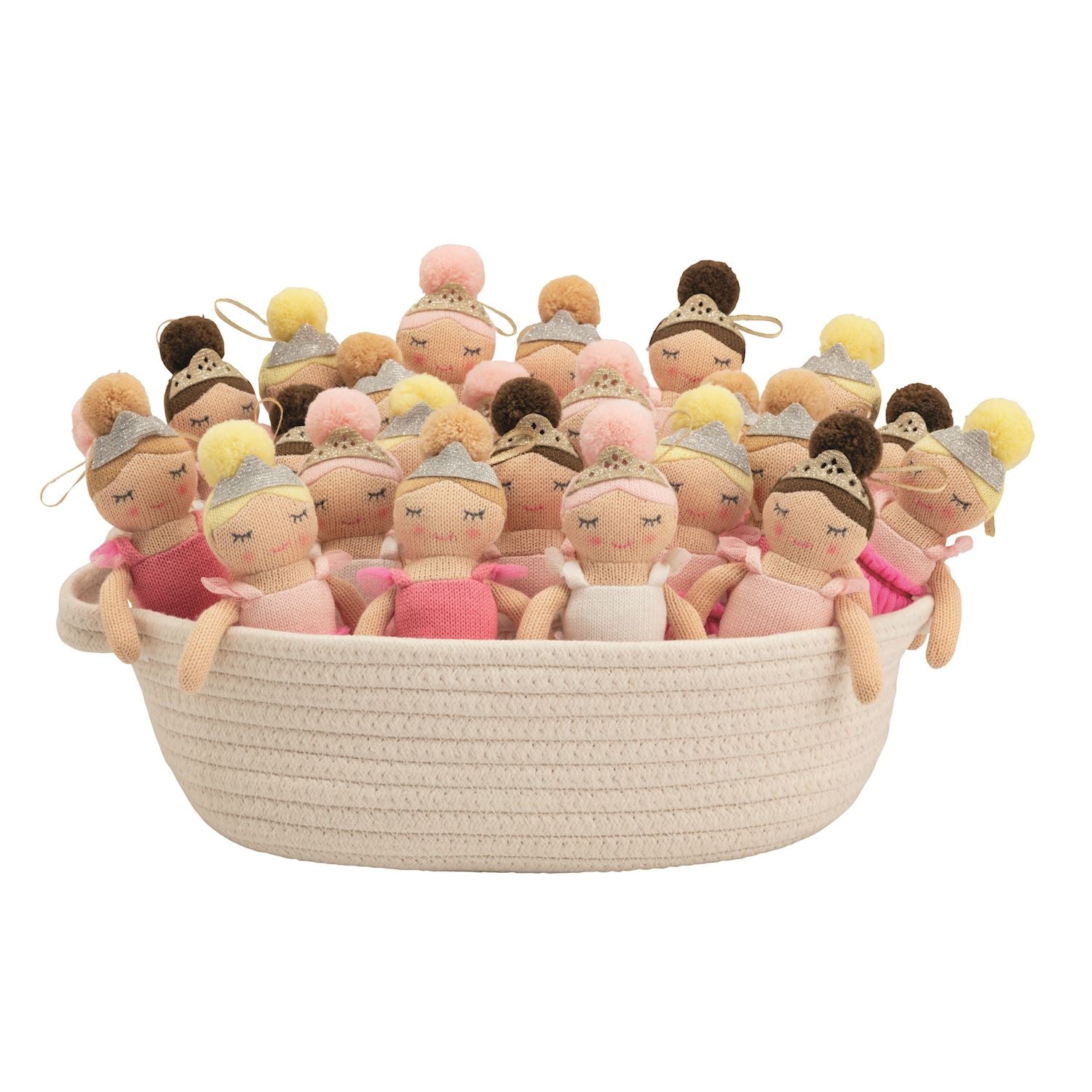 Knit Ballerina Ornament Dolls by Mud Pie at Confetti Gift and Party Tuscaloosa Alabama