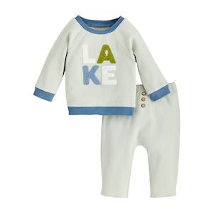 Lake Applique Pant Set by Mud Pie at Confetti Gift and Party Tuscaloosa Alabama