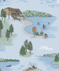 Lake Life - 2 Way Zipper Romper by Angel Dear at Confetti Gift and Party Tuscaloosa Alabama