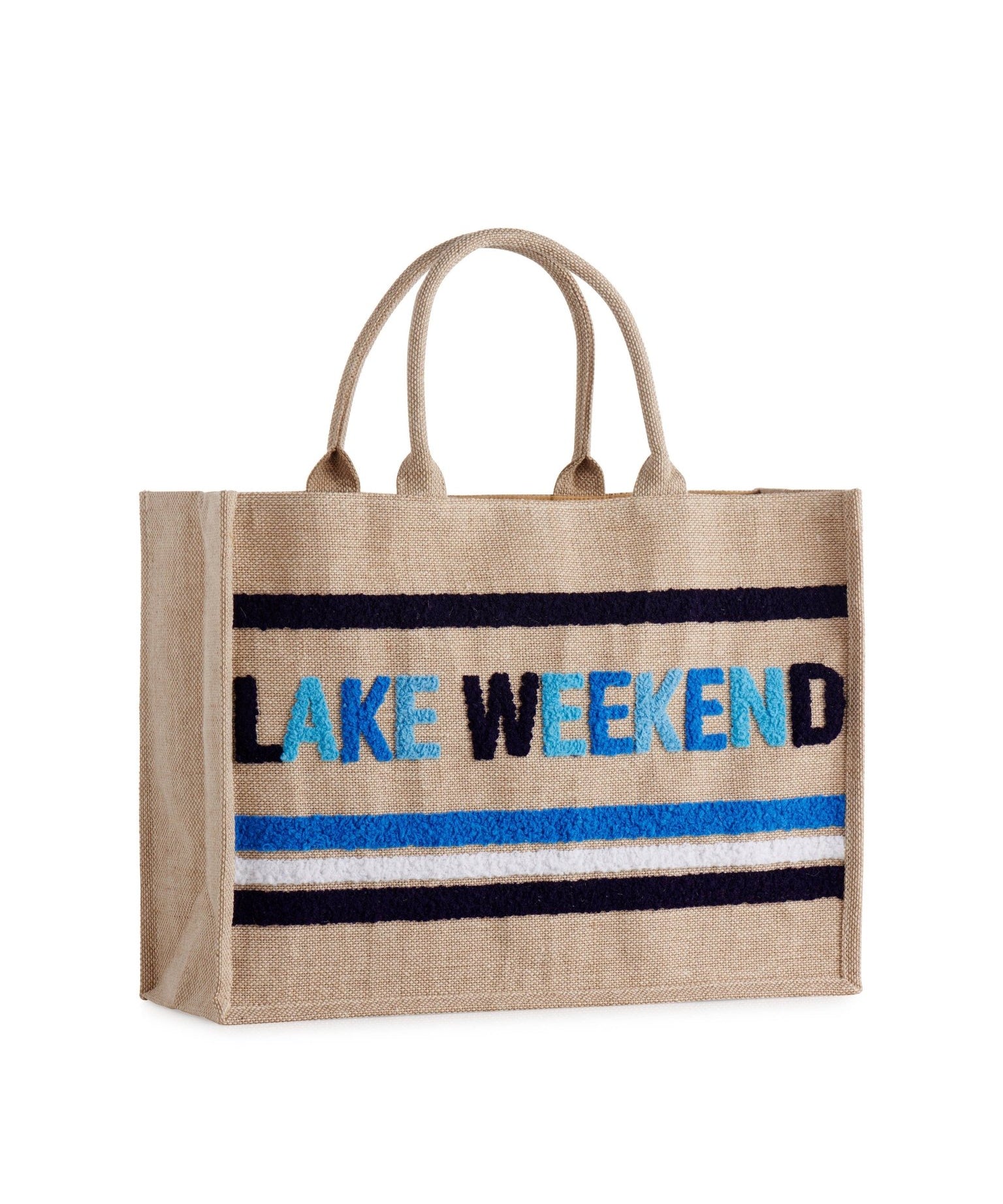 "LAKE WEKEEND" BEACH BAG by Shiraleah at Confetti Gift and Party Tuscaloosa Alabama