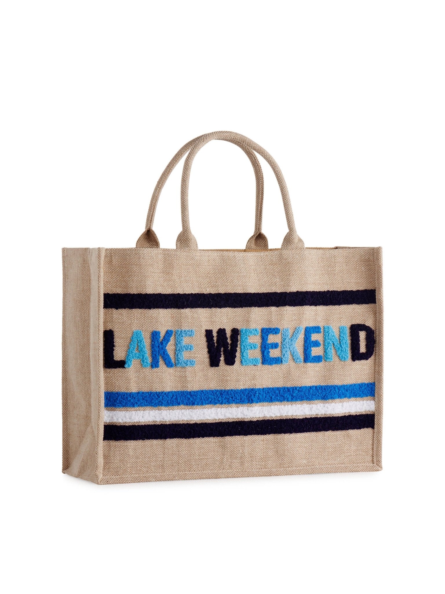 "LAKE WEKEEND" BEACH BAG by Shiraleah at Confetti Gift and Party Tuscaloosa Alabama