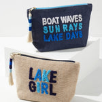 LAKE ZIP POUCH by Shiraleah at Confetti Gift and Party Tuscaloosa Alabama