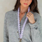 Lavender Dreams Satin Lanyard by Shop Andi at Confetti Gift and Party Tuscaloosa Alabama