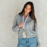 Lavender Dreams Satin Lanyard by Shop Andi at Confetti Gift and Party Tuscaloosa Alabama
