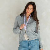 Lavender Dreams Satin Lanyard by Shop Andi at Confetti Gift and Party Tuscaloosa Alabama