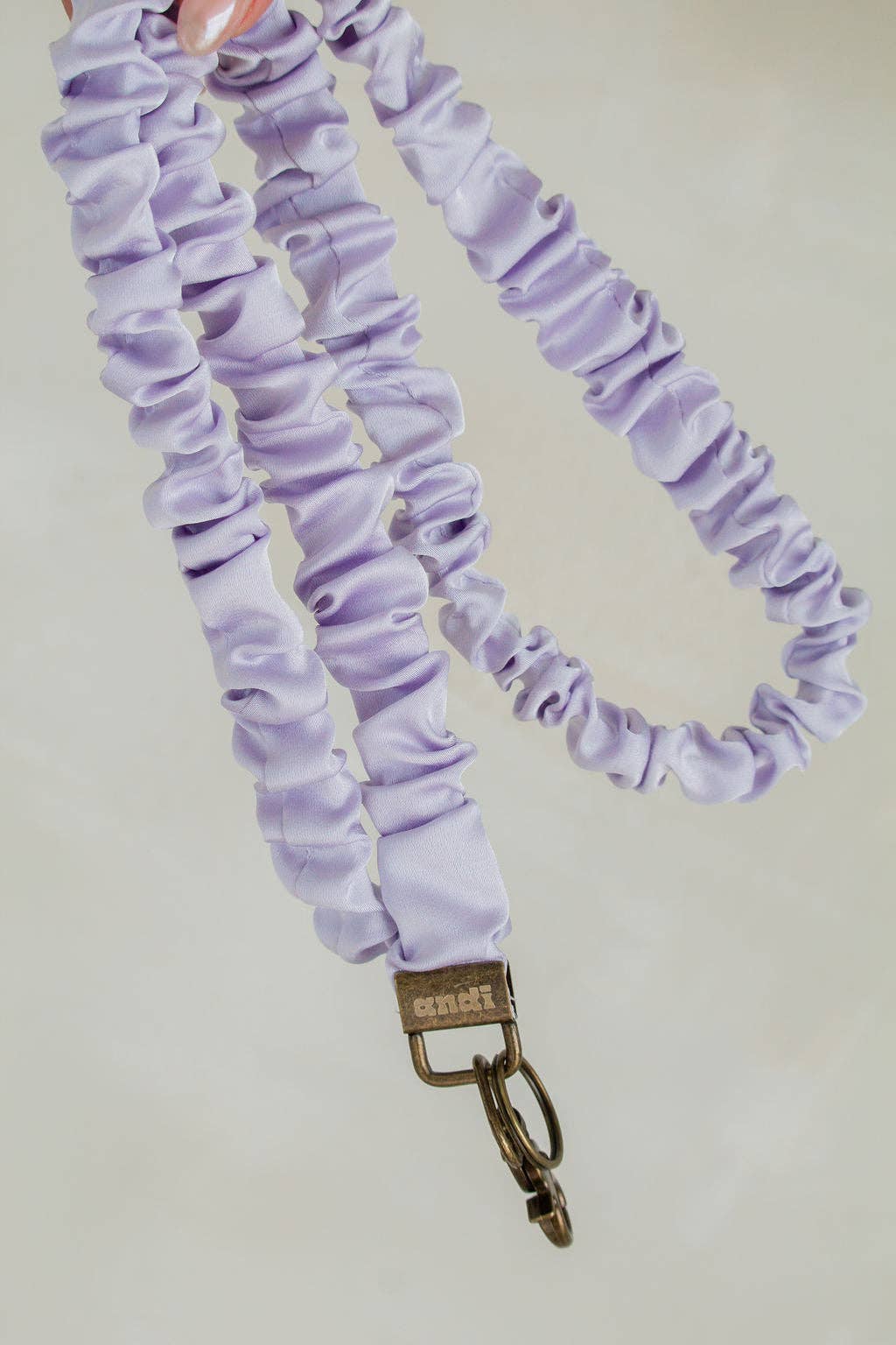 Lavender Dreams Satin Lanyard by Shop Andi at Confetti Gift and Party Tuscaloosa Alabama