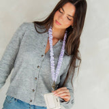 Lavender Dreams Satin Lanyard by Shop Andi at Confetti Gift and Party Tuscaloosa Alabama