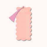 Library Card Bookmark with Tassel | Choose your Color by Cleary Lane at Confetti Gift and Party Tuscaloosa Alabama