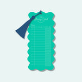 Library Card Bookmark with Tassel | Choose your Color by Cleary Lane at Confetti Gift and Party Tuscaloosa Alabama