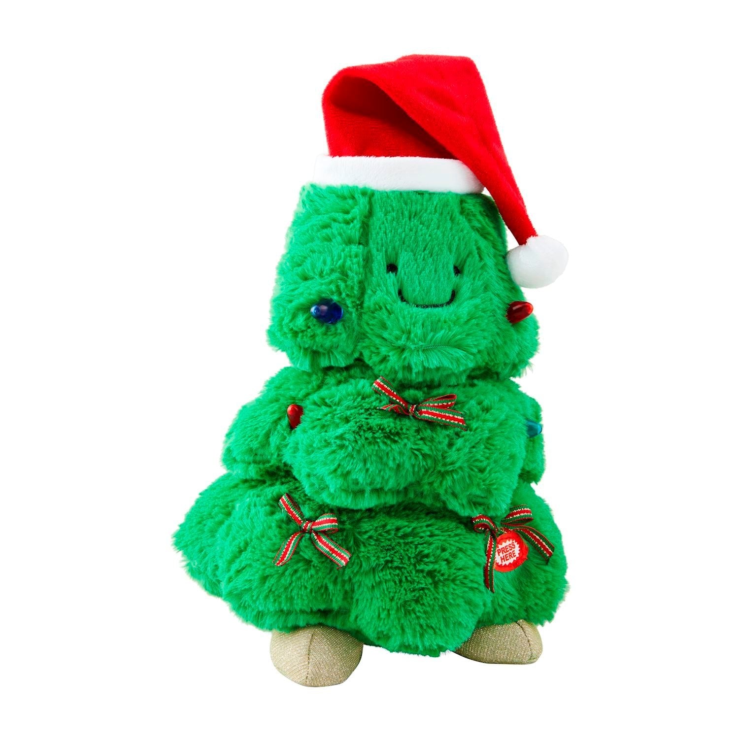 Light - Up Singing Christmas Tree Plush by Mud Pie at Confetti Gift and Party Tuscaloosa Alabama
