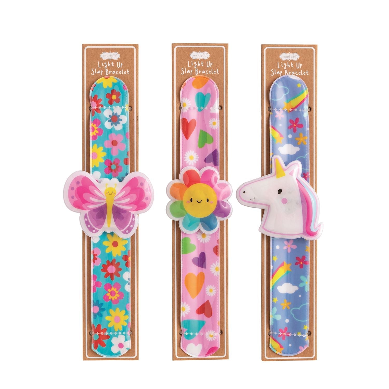 Light - Up Slap Bracelet for Kids - Girls by Mud Pie at Confetti Gift and Party Tuscaloosa Alabama