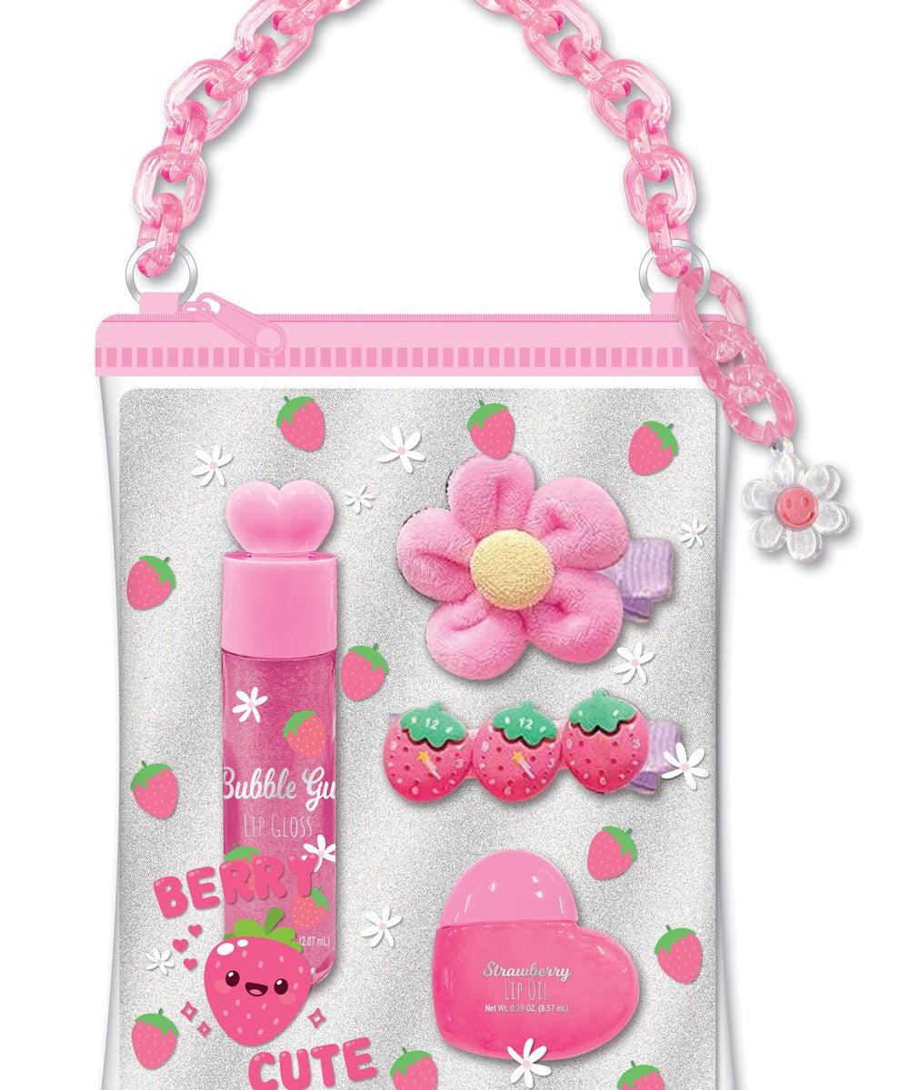 Little Bag for Beauty, Strawberry by Hot Focus, Inc. at Confetti Gift and Party Tuscaloosa Alabama