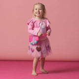 LOVE Appliqué Girls' Toddler Tee by Mud Pie at Confetti Gift and Party Tuscaloosa Alabama