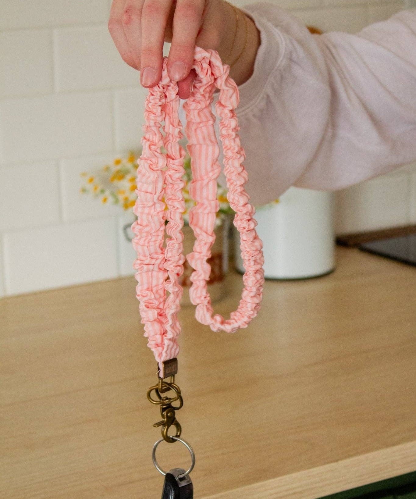 Lovely Stripes Lanyard by Shop Andi at Confetti Gift and Party Tuscaloosa Alabama