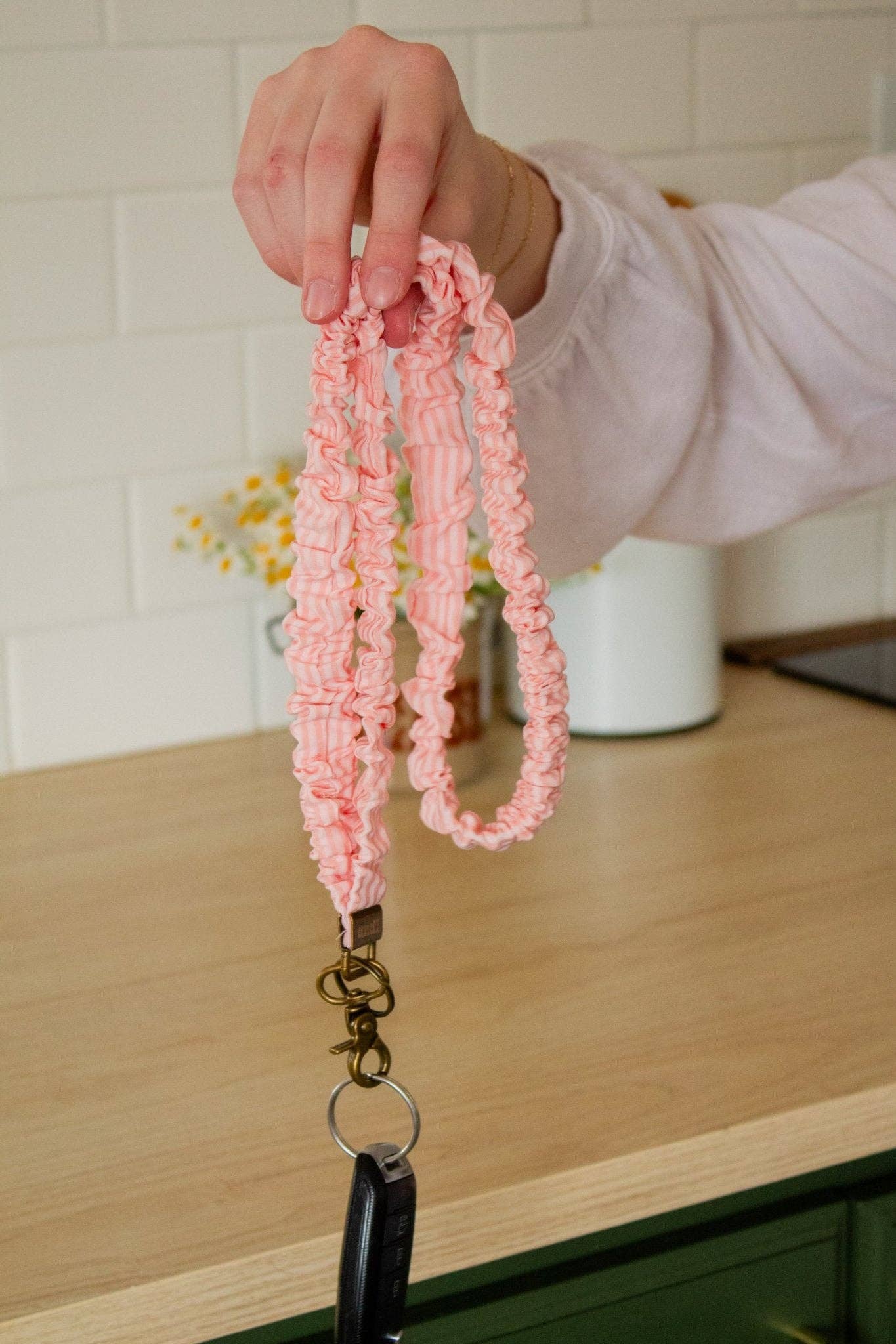 Lovely Stripes Lanyard by Shop Andi at Confetti Gift and Party Tuscaloosa Alabama