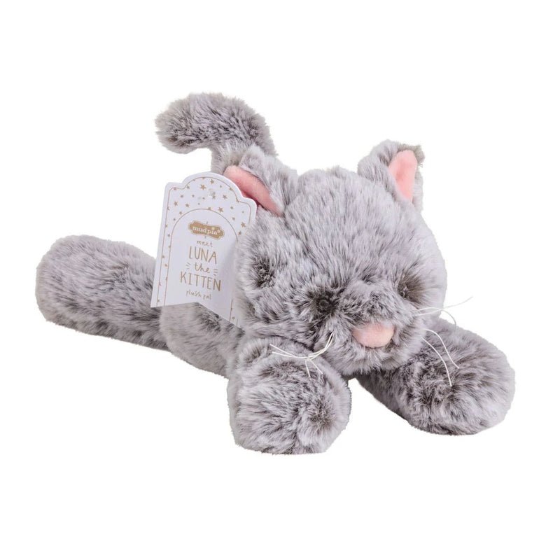 Luna The Grey Kitten Plush Pal by Mud Pie at Confetti Gift and Party Tuscaloosa Alabama