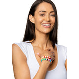 Malibu Sugar - Sugar Stripe Tile Bracelet Assortment by Malibu Sugar at Confetti Gift and Party Tuscaloosa Alabama