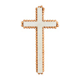 Mango Wood Decorative Cross with Bead Detail (3 Sizes) by mudpie at Confetti Gift and Party Tuscaloosa Alabama