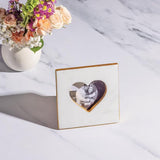 Marble Heart Frame by Mud Pie at Confetti Gift and Party Tuscaloosa Alabama