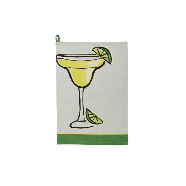 Marg Color Trim Cocktail Towel by Mud Pie at Confetti Gift and Party Tuscaloosa Alabama